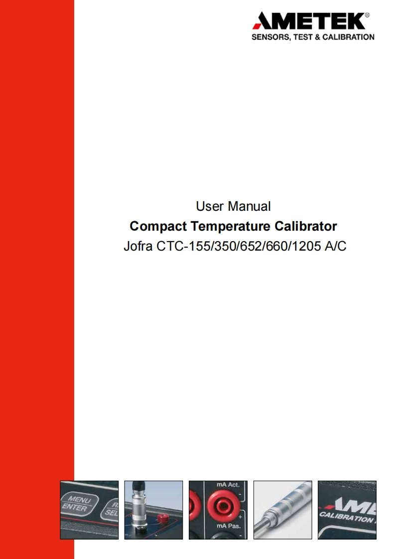 AMETEK-CTC_操作说明书手册