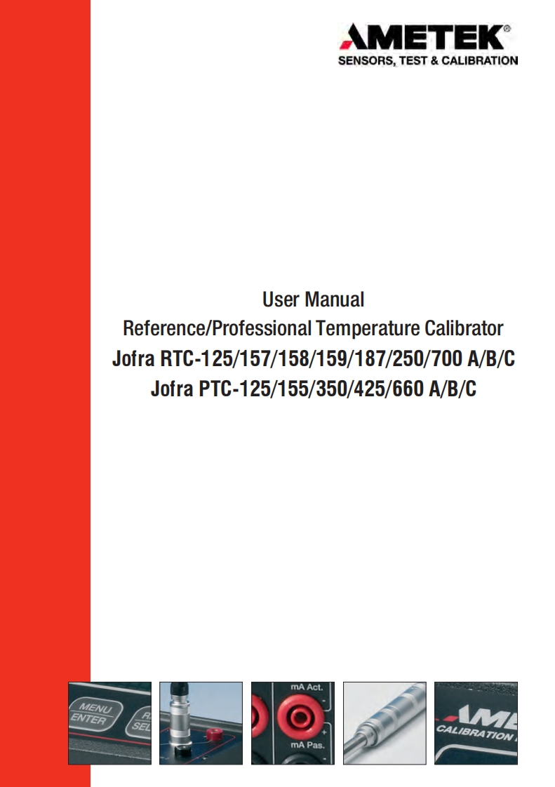 AMETEK-RTC_操作说明书手册