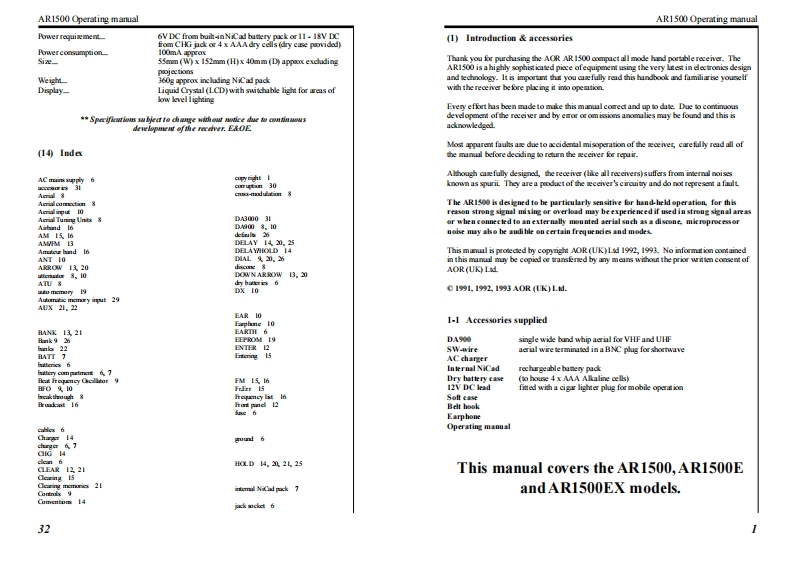 AOR_AR1500_Manual操作说明书手册_(16p)