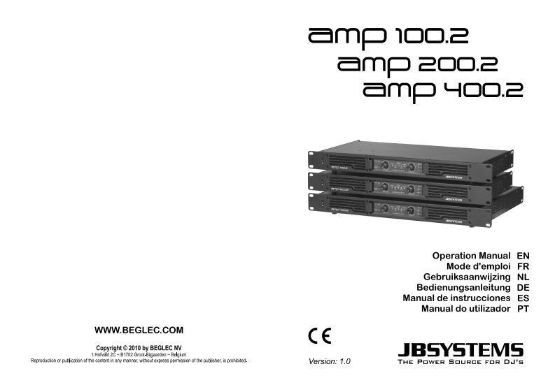 APM_Amplifier_使用说明书手册
