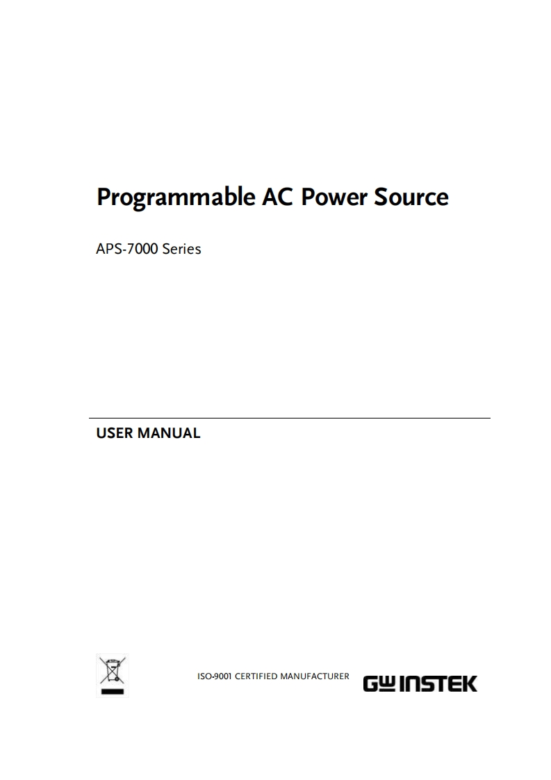 APS-7000-Series_usermanual操作说明书手册_EN