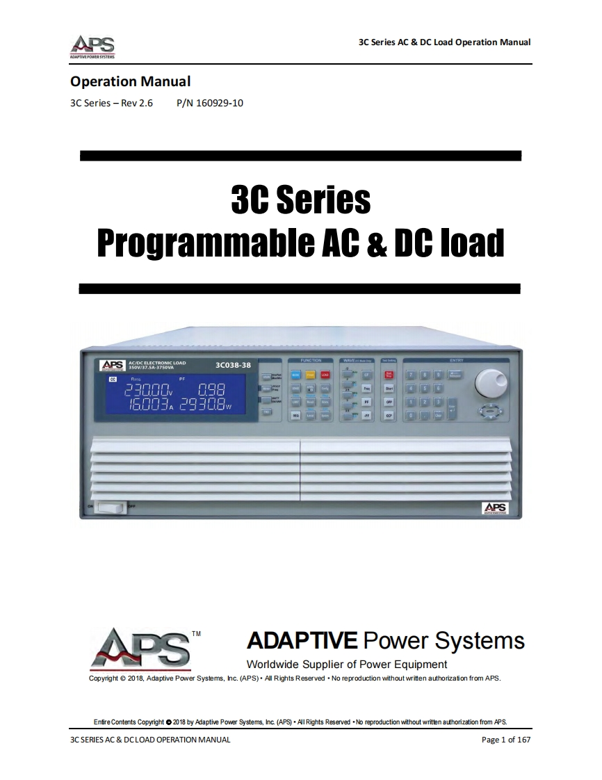 APS_3C_Series_AC_Load_操作说明书手册-PN_160929-10