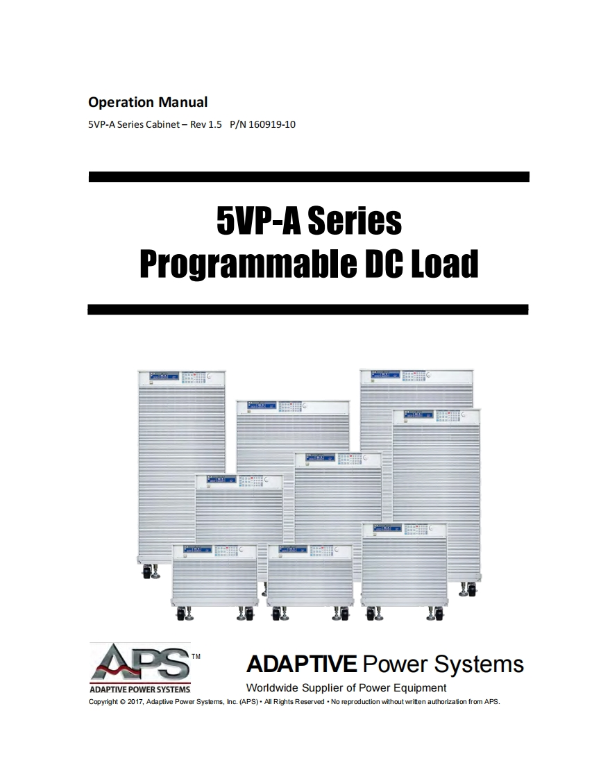 APS_5VP-A_Series_DC_Load_Cabinet_操作说明书手册-PN_160919-10