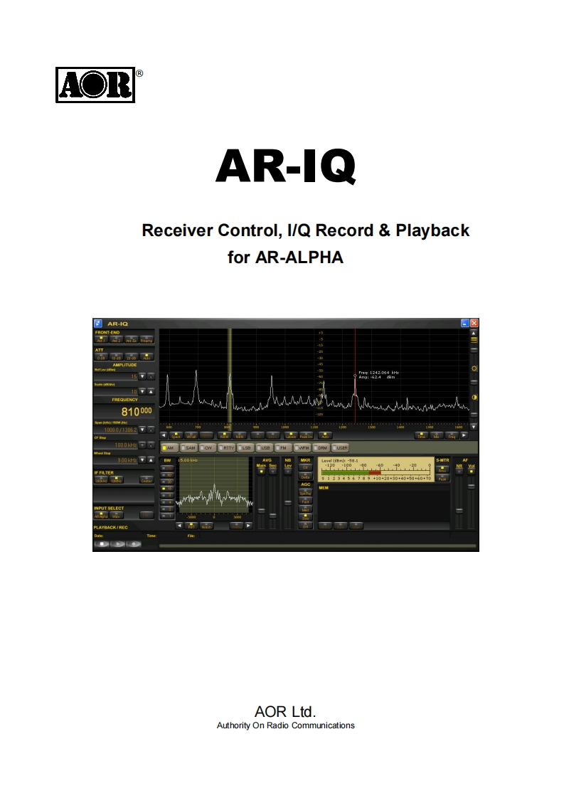 AR-IQ_软件操作说明书手册