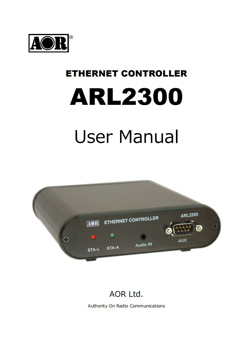 ARL2300_用户说明书手册新质力文库 - 聚焦新质生产力发展的数字化知识库_行业洞察 / 理论成果 / 实践指南免费下载新质力文库