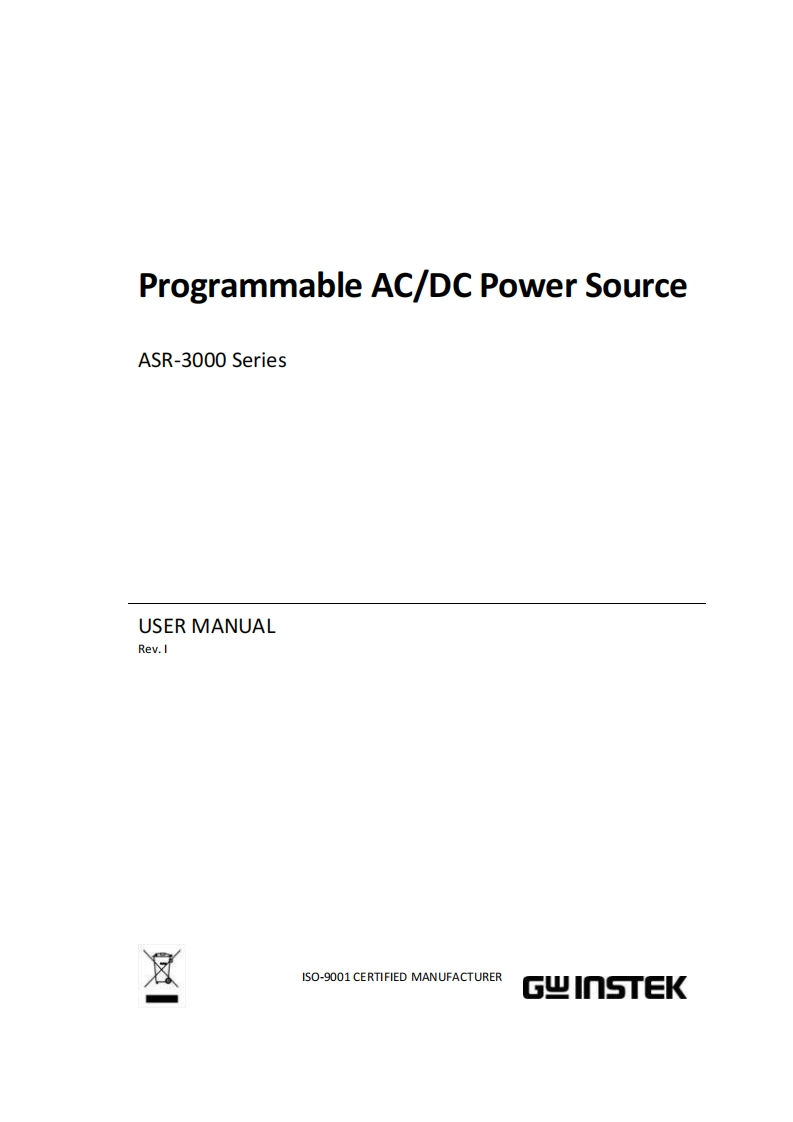 ASR-3000-Series_usermanual操作说明书手册_EN