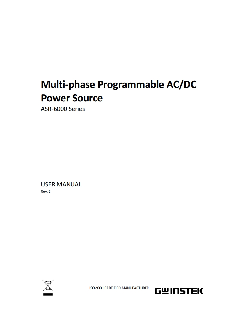 ASR-6000_操作说明书手册_EN_Rev_E_20250915