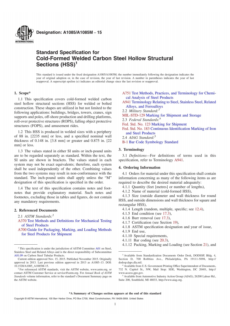 ASTM-A1085_A1085M-2015