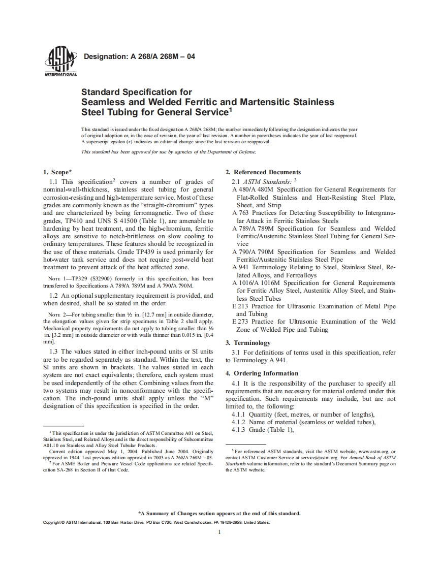ASTM-A268(1)新质力文库 - 聚焦新质生产力发展的数字化知识库_行业洞察 / 理论成果 / 实践指南免费下载新质力文库