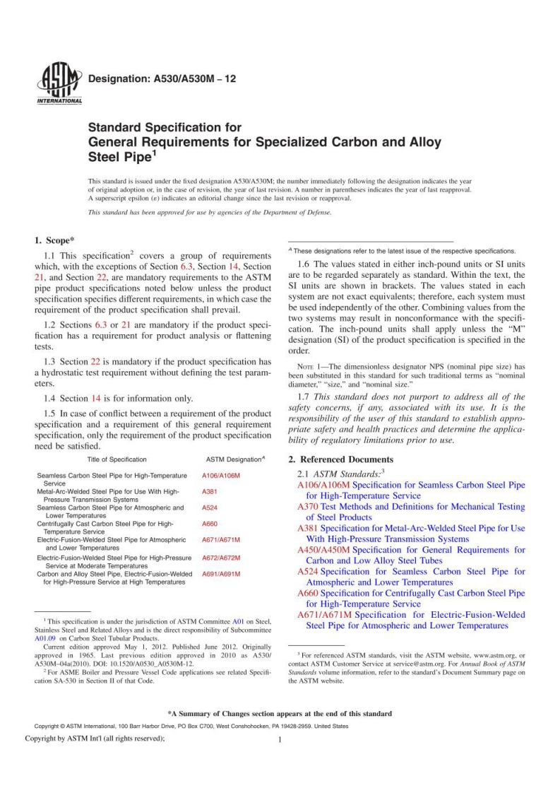 ASTM-A530_A530M-2012标准规范新质力文库 - 聚焦新质生产力发展的数字化知识库_行业洞察 / 理论成果 / 实践指南免费下载新质力文库