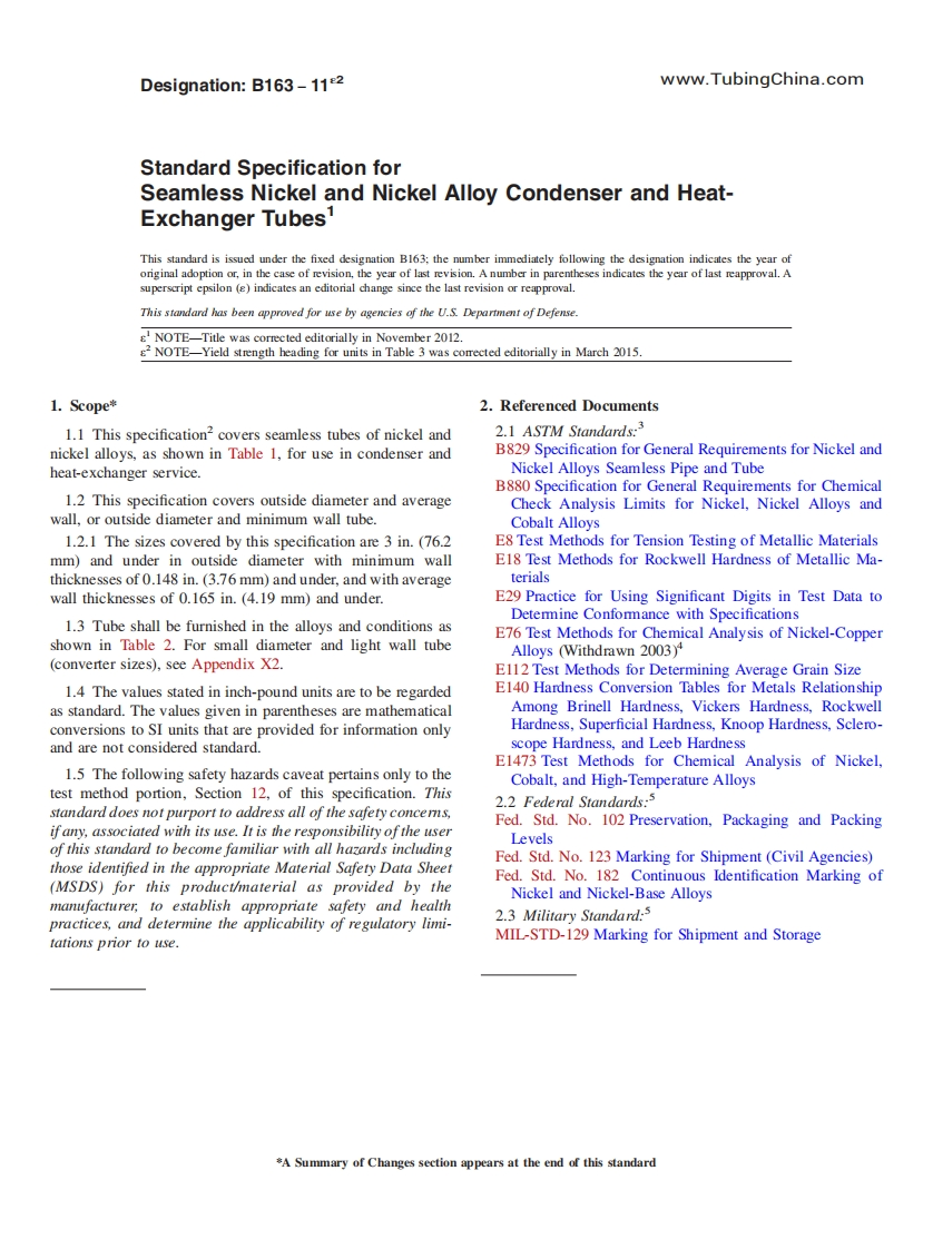 ASTM-B163