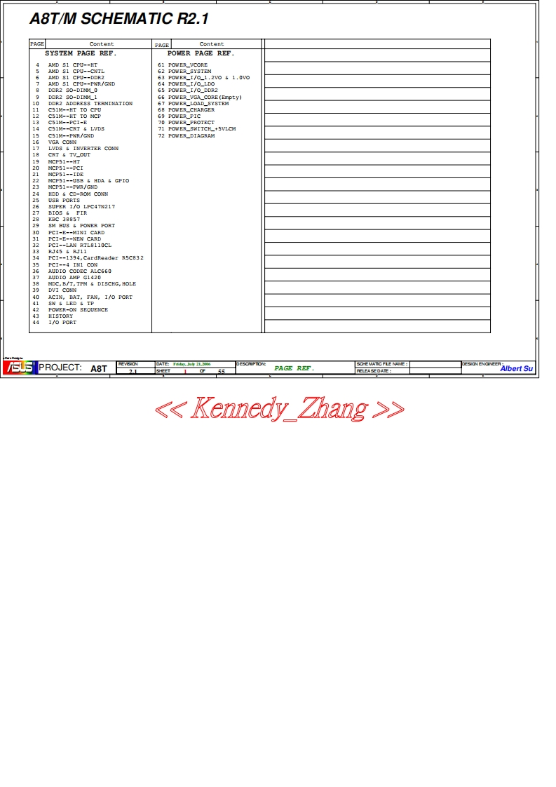 ASUS-A8t.M笔记本电器原理图
