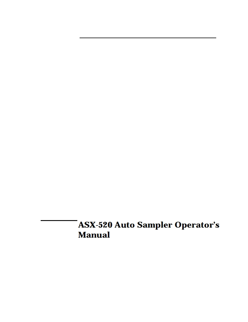 ASX-520-Operators-操作说明书手册