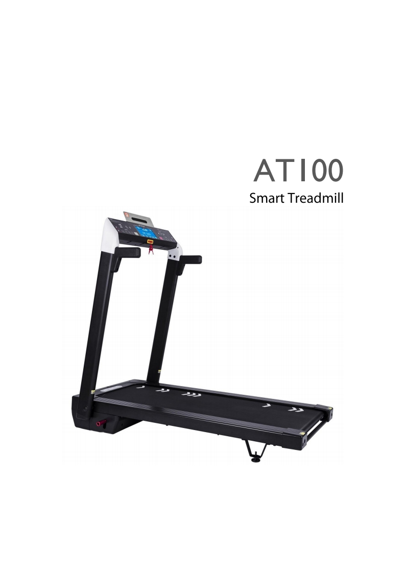 AT100Treadmill用户操作说明书手册-en