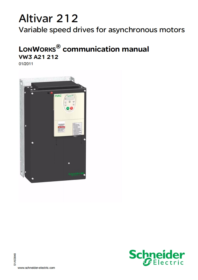 ATV212_LonWorks_manual_2011_en安装调试手册