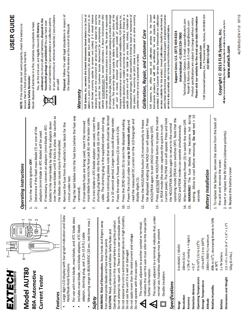 AUT80_安装调试说明书手册-en