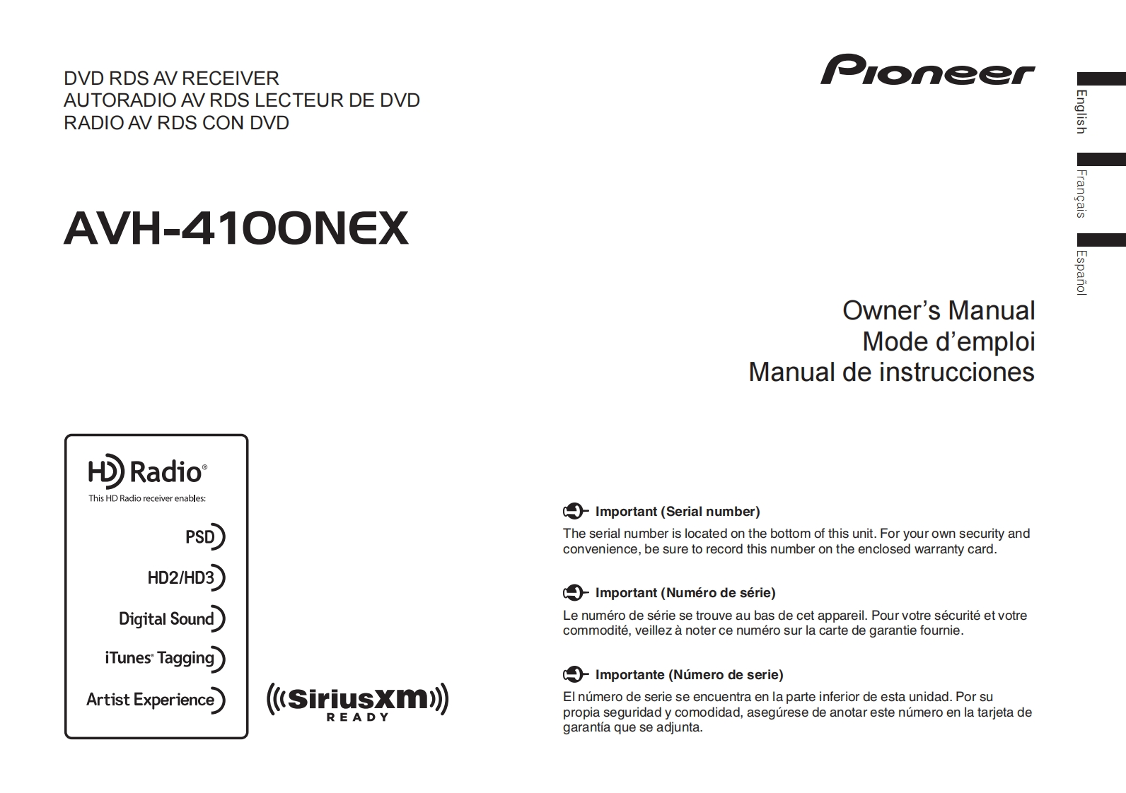 AVH-4100NEX_使用说明书手册0219151