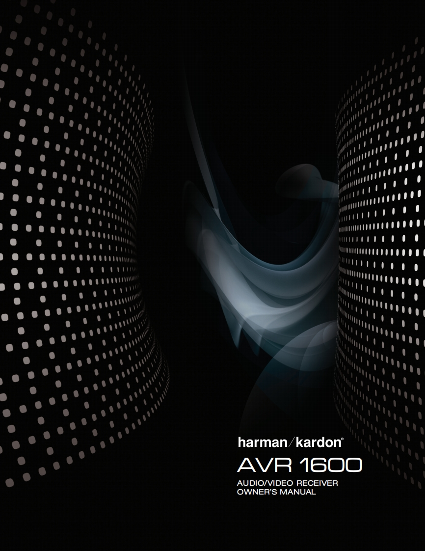 AVR1600_使用说明书手册_EN-1