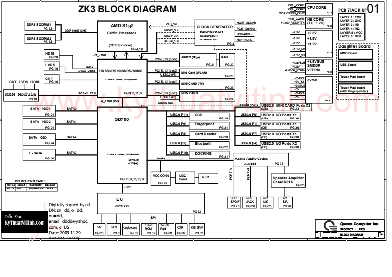 Acer-6530__ZK3笔记本电器原理图