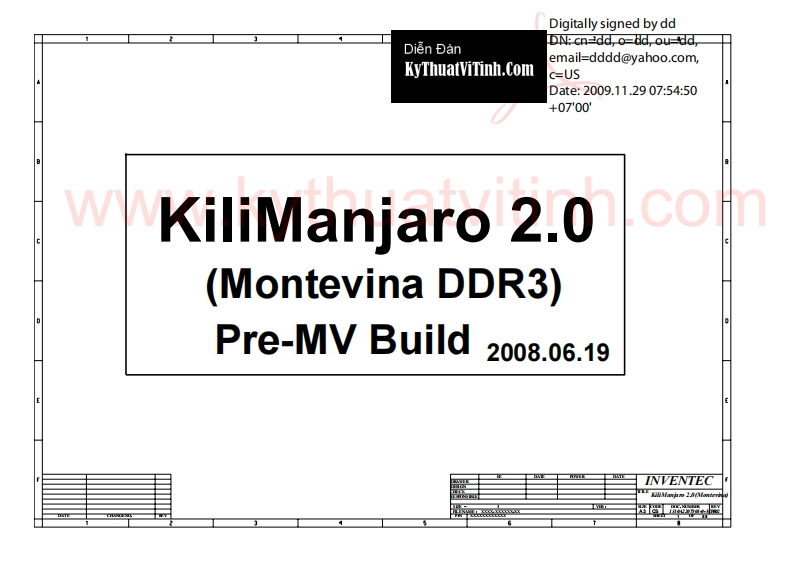 Acer-6935_Kilimanjaro2笔记本电器原理图