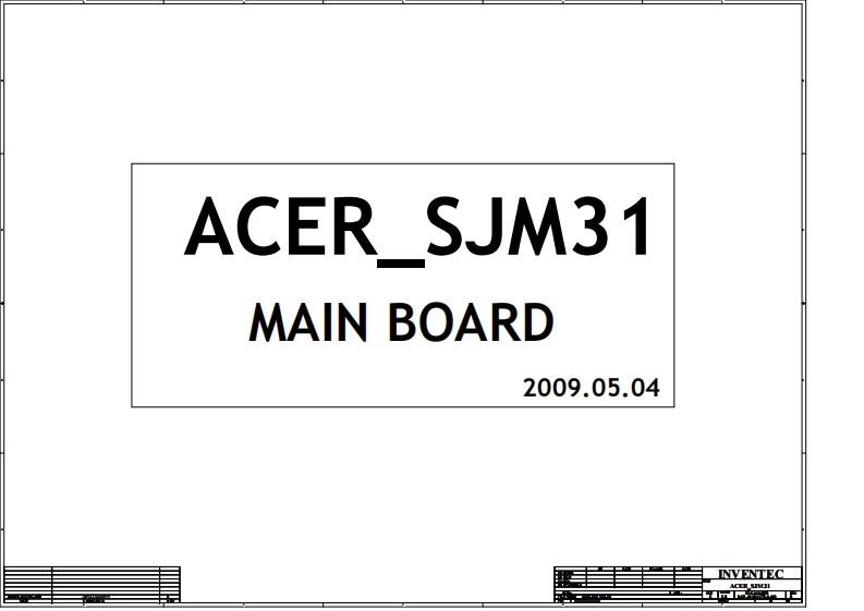 Acer-Aspire-3410_Inventec_acer_SJM31_6050A2264501_RevB_笔记本电器原理图
