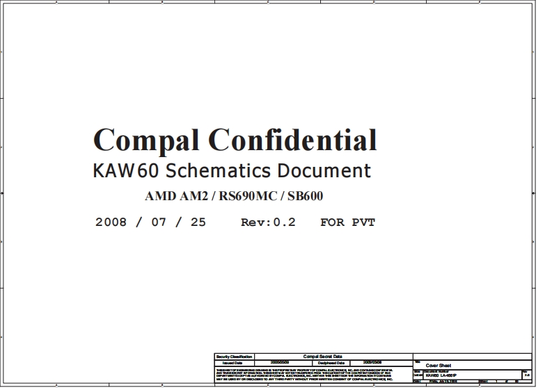 Acer-Aspire-5515_Compal_LA-4661P_KAW60_Rev0.2笔记本电器原理图