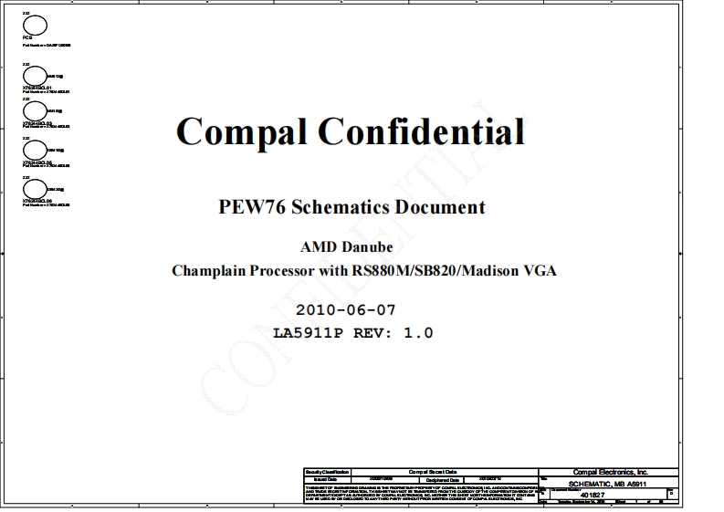 Acer-Aspire-5551G_5552G_Compal_LA-5911P_NEW75_85_95_PEW76_Rev1.0笔记本电器原理图