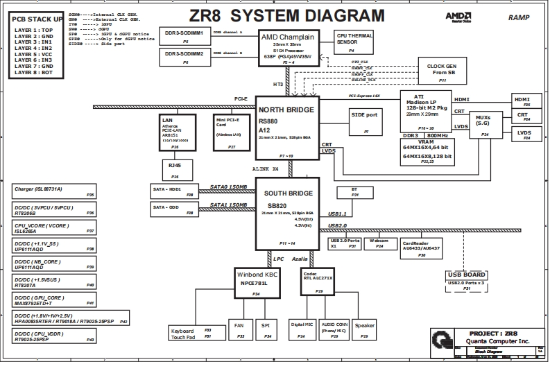 Acer-Aspire-5553_Quanta_ZR8_Rev1A笔记本电器原理图
