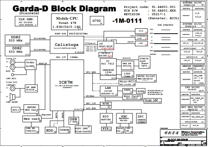 Acer-Aspire-5560_TravelMate-3240_3280_Wistron_Garda-D_Discrete_AG1_Rev-1M笔记本电器原理图