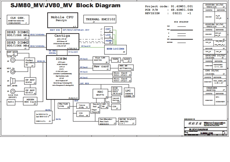 Acer-Aspire-8735ZG_Wistron_SJM80_MV_JV80_MV_Rev-1笔记本电器原理图