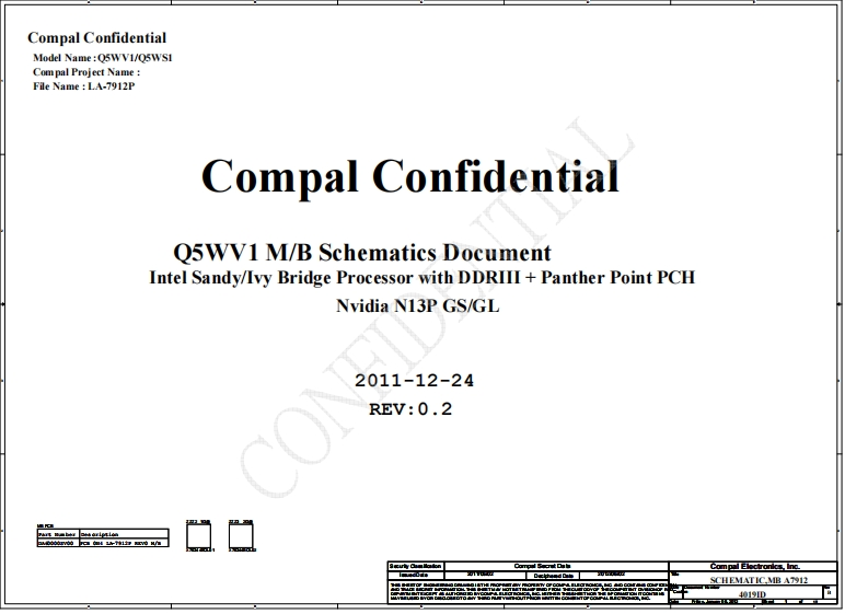 Acer-Aspire-v3-531_Compal_LA-7912P_Q5WV1_Q5WS1_Rev0.2-笔记本电器原理图