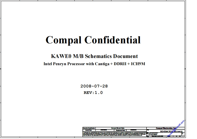 Acer-eMachines-E520-E720-(Compal-LA-4431P)-laptop-schematics笔记本电器原理图