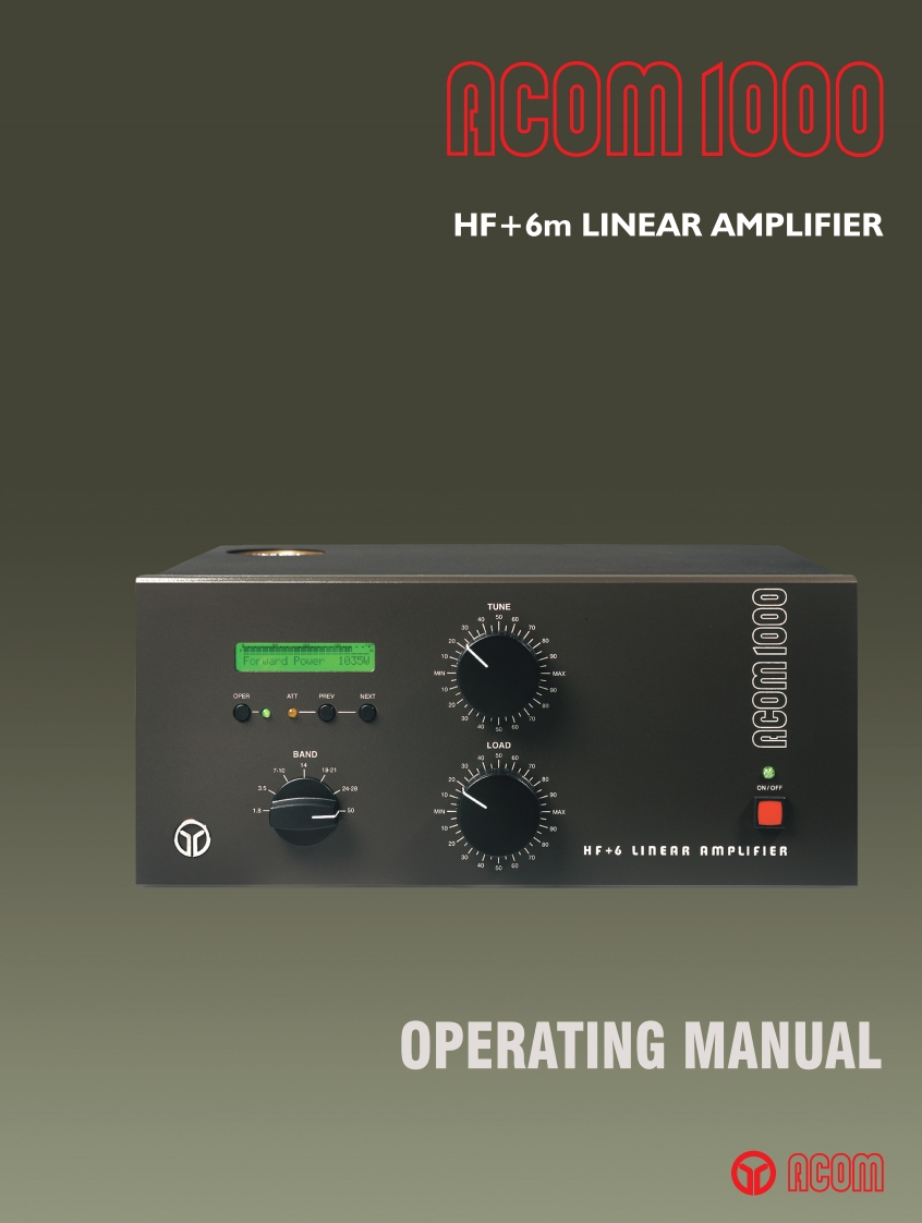 Acom-1000-User-Manual操作说明书手册-GB-11_2011