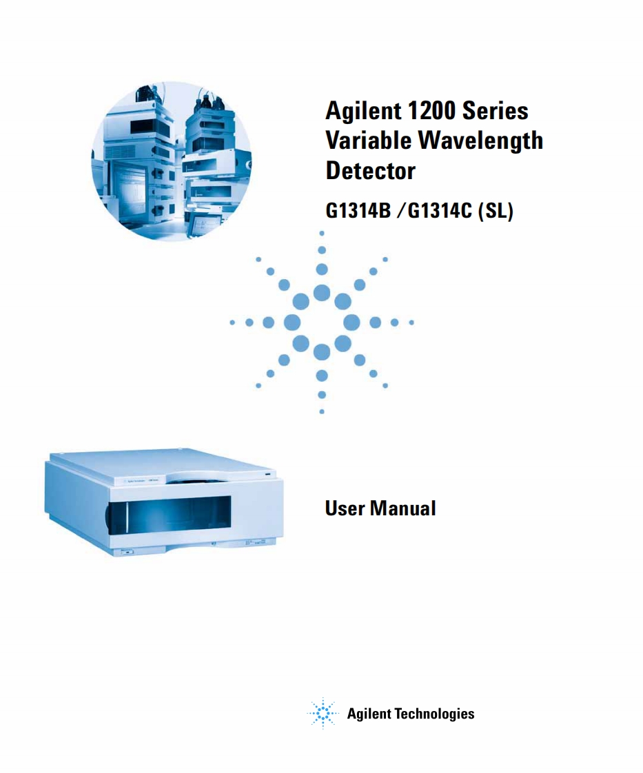 Agilent-1200-Series-VWD-操作说明书手册