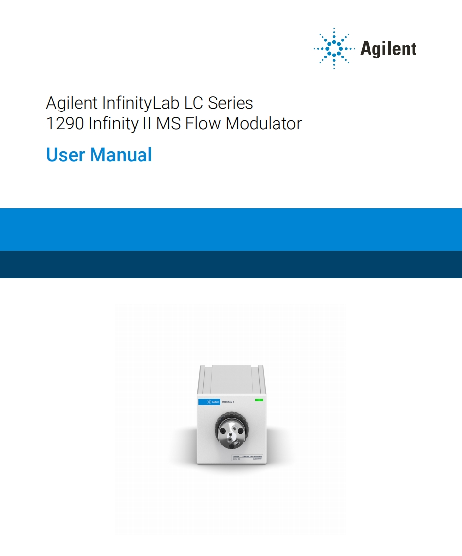 Agilent-1290-Infinity-II-MS-Flow-Modulator-操作说明书手册