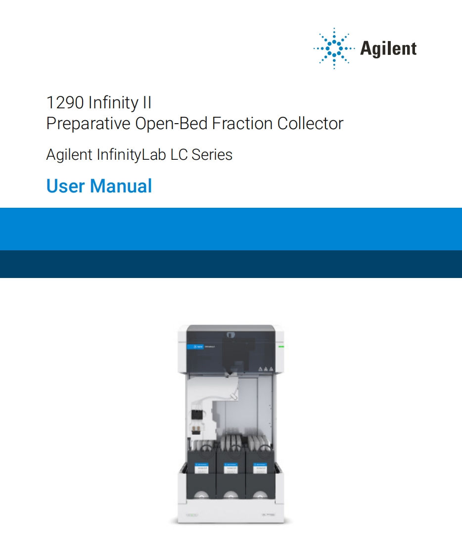 Agilent-1290-Infinity-II-Preparative-Fraction-Collector-操作说明书手册