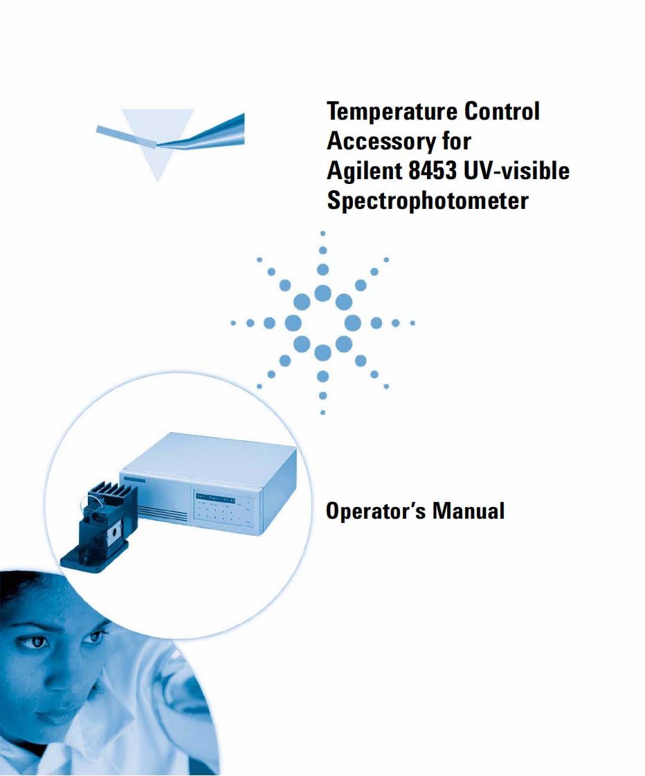 Agilent-8909-Peltier操作说明书手册