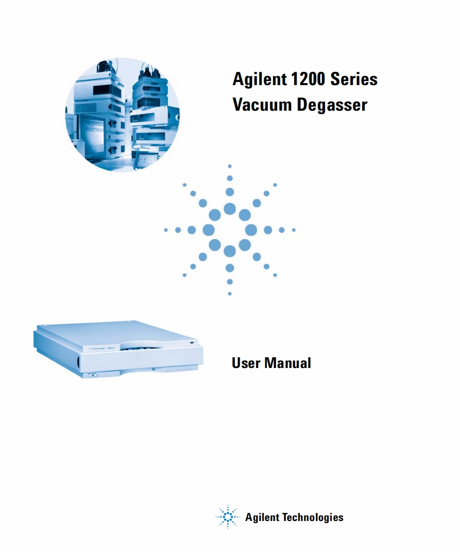 Agilent-G1322A-Degasser-操作说明书手册_2