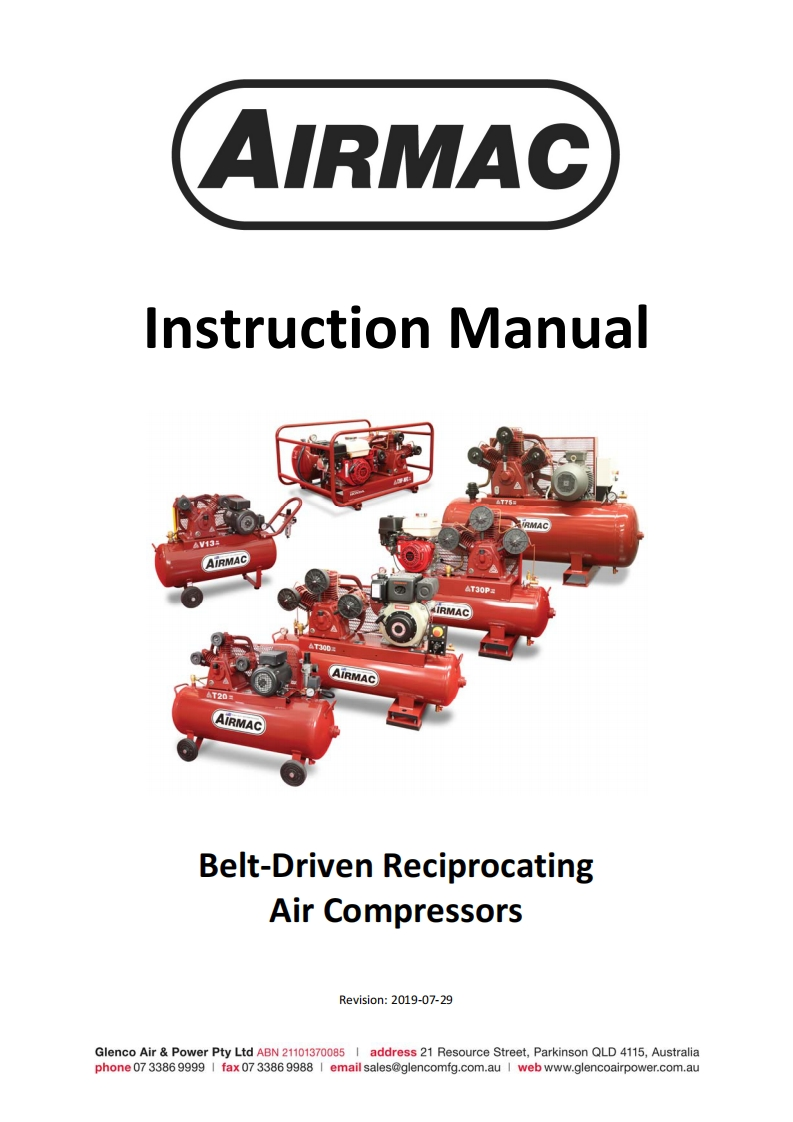 Airmac-使用说明书手册-2019-07-29