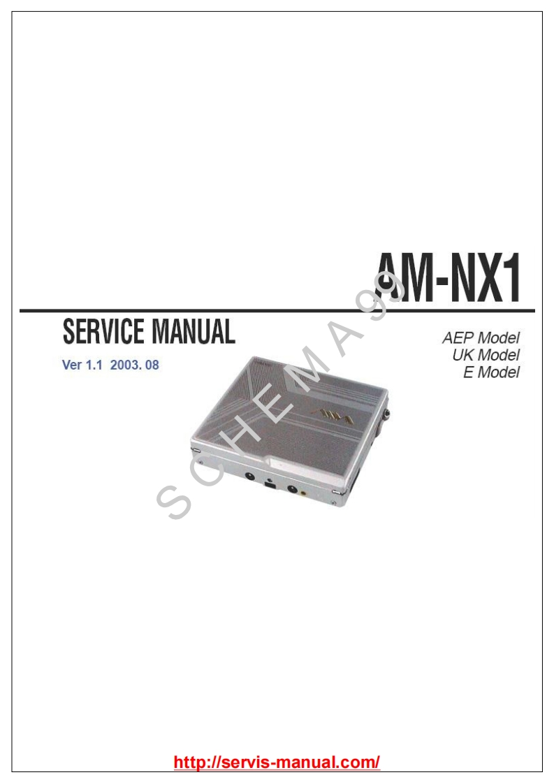 Aiwa-AMNX1-md-电气原理图手册