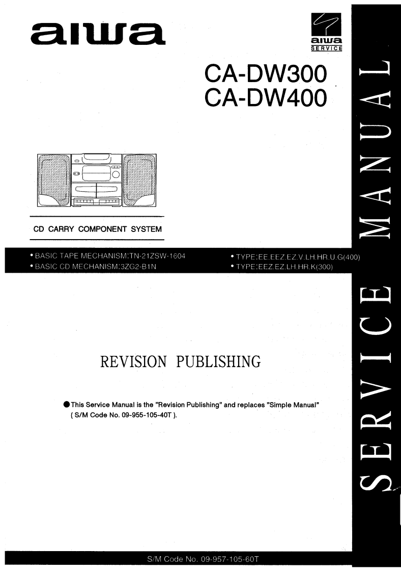 Aiwa-CADW300-cs-电气原理图手册