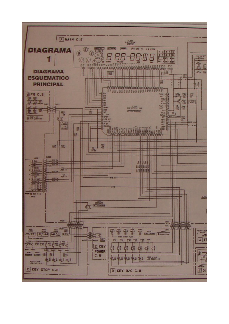Aiwa-DXZ9200M-cd-电气原理图手册