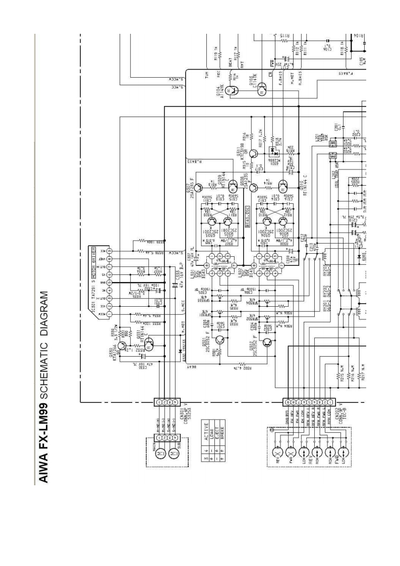 Aiwa-FXLM99-cd-电气原理图手册