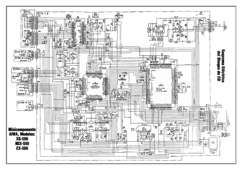 Aiwa-NSX500-cs-电气原理图手册