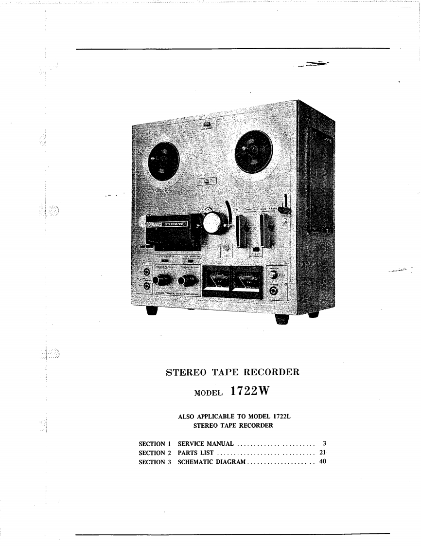 Akai-1722-W-维修电器原理图手册