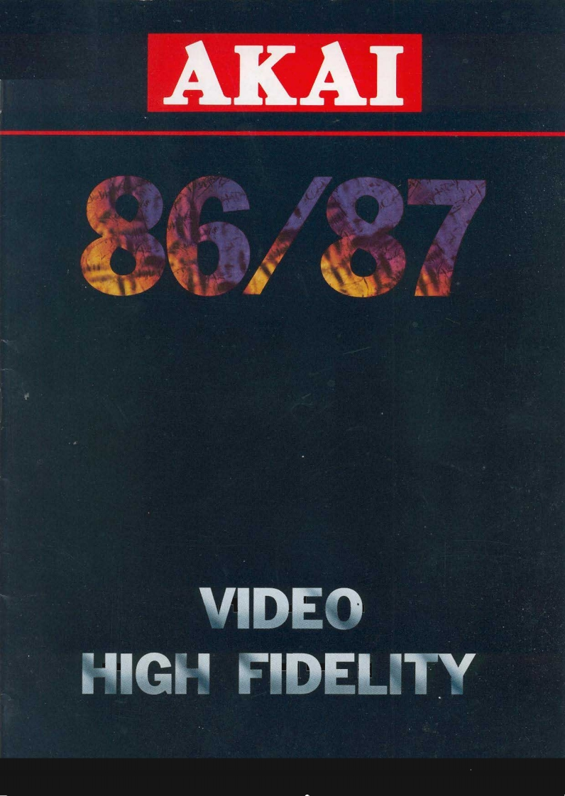 Akai-1986-87-Catalog