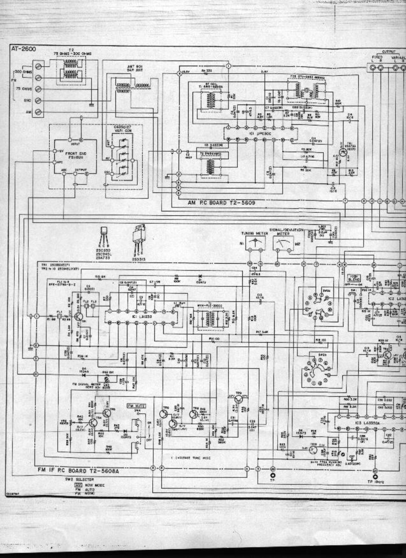 Akai-2600-tun-电气原理图手册