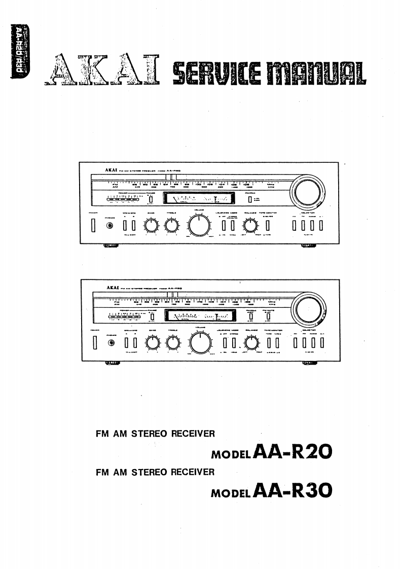 Akai-AA-R20-R30Service-Manual