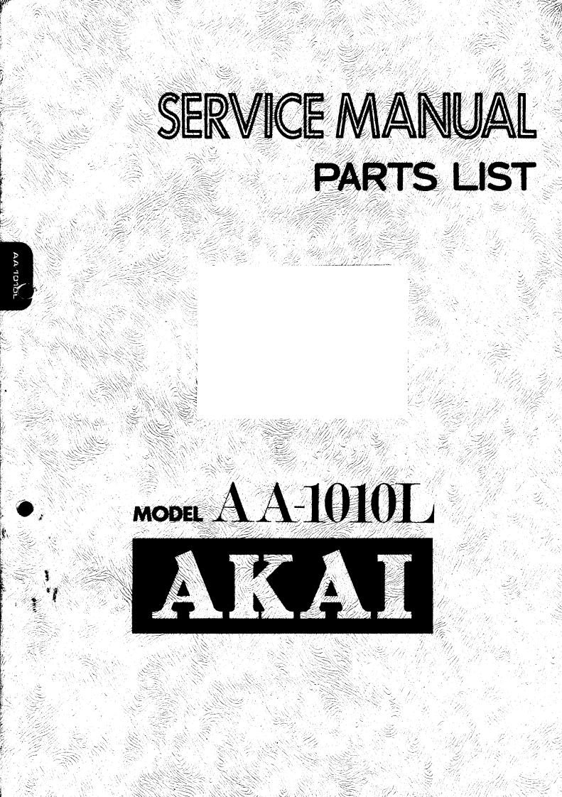 Akai-AA1010L-rec-电气原理图手册