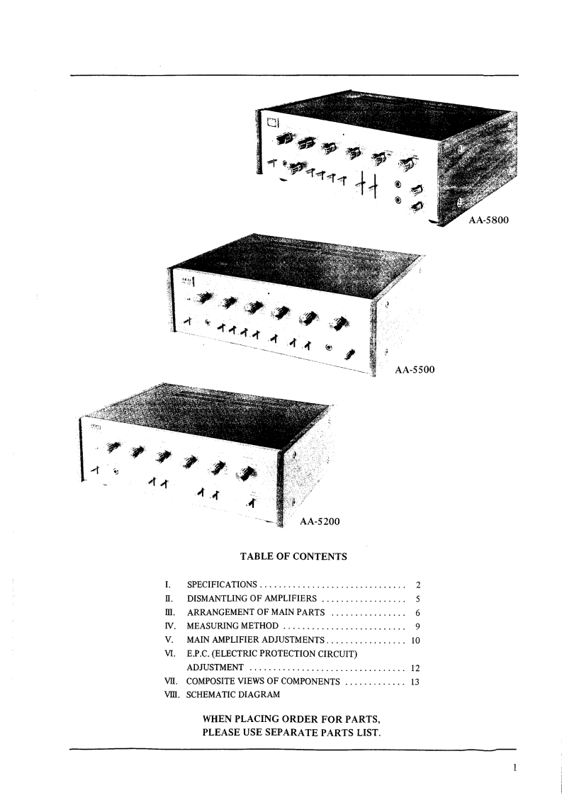 Akai-AA5800-int-维修说明书手册含电器原理图
